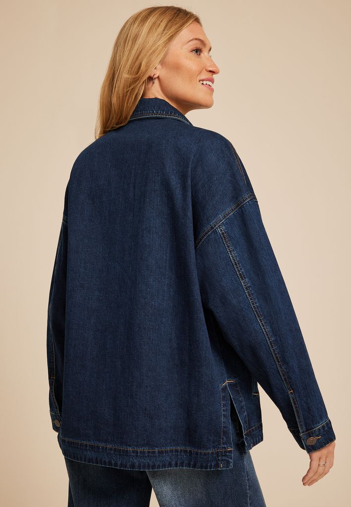 Oversized Denim Jacket - Image 2