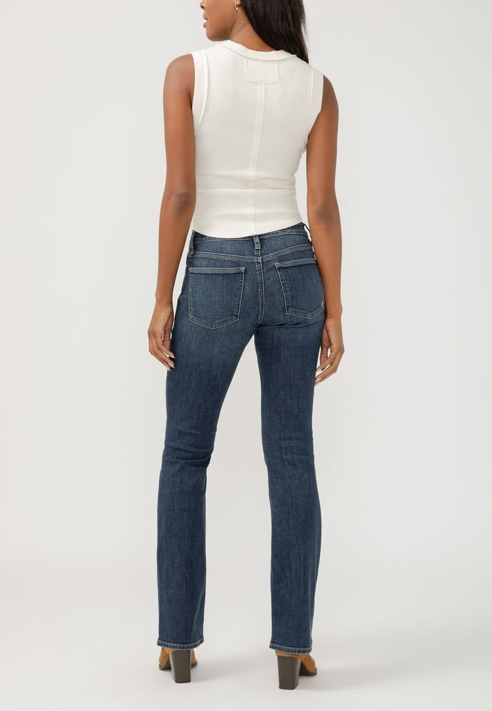 Silver Jeans Co.® Suki Curvy Mid Rise Luxe Stretch Slim Boot Jean - Image 2